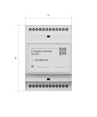 Модуль ввода аналоговых сигналов SА140 #3